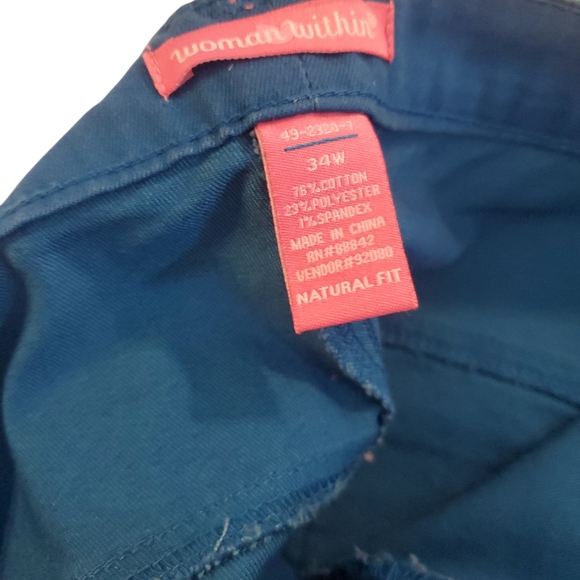 6 Pairs Of PLUS SIZE Woman Within Jeans Size 34. - Picture 3 of 13